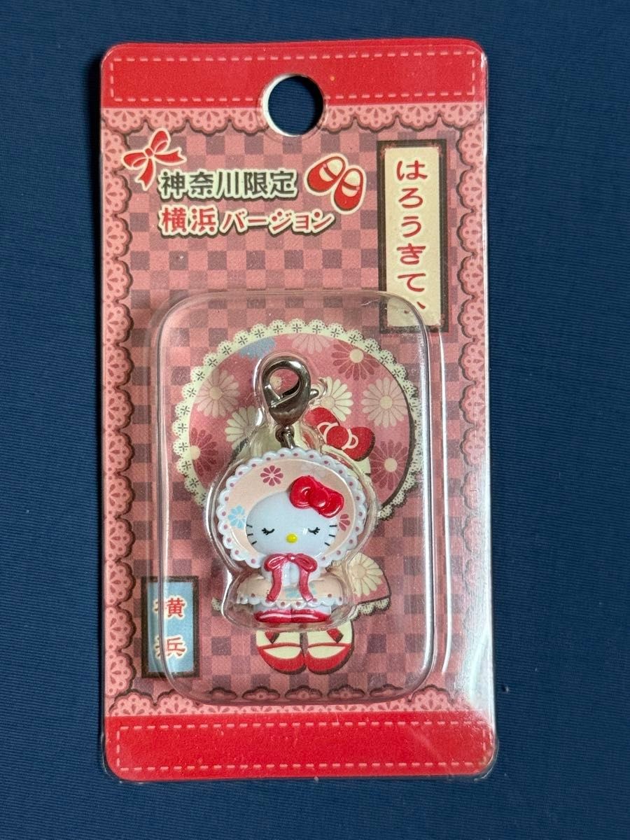 【Rare】 Kanagawa Limited Edition Yokohama Version Hello Kitty Zipper Mascot 2007