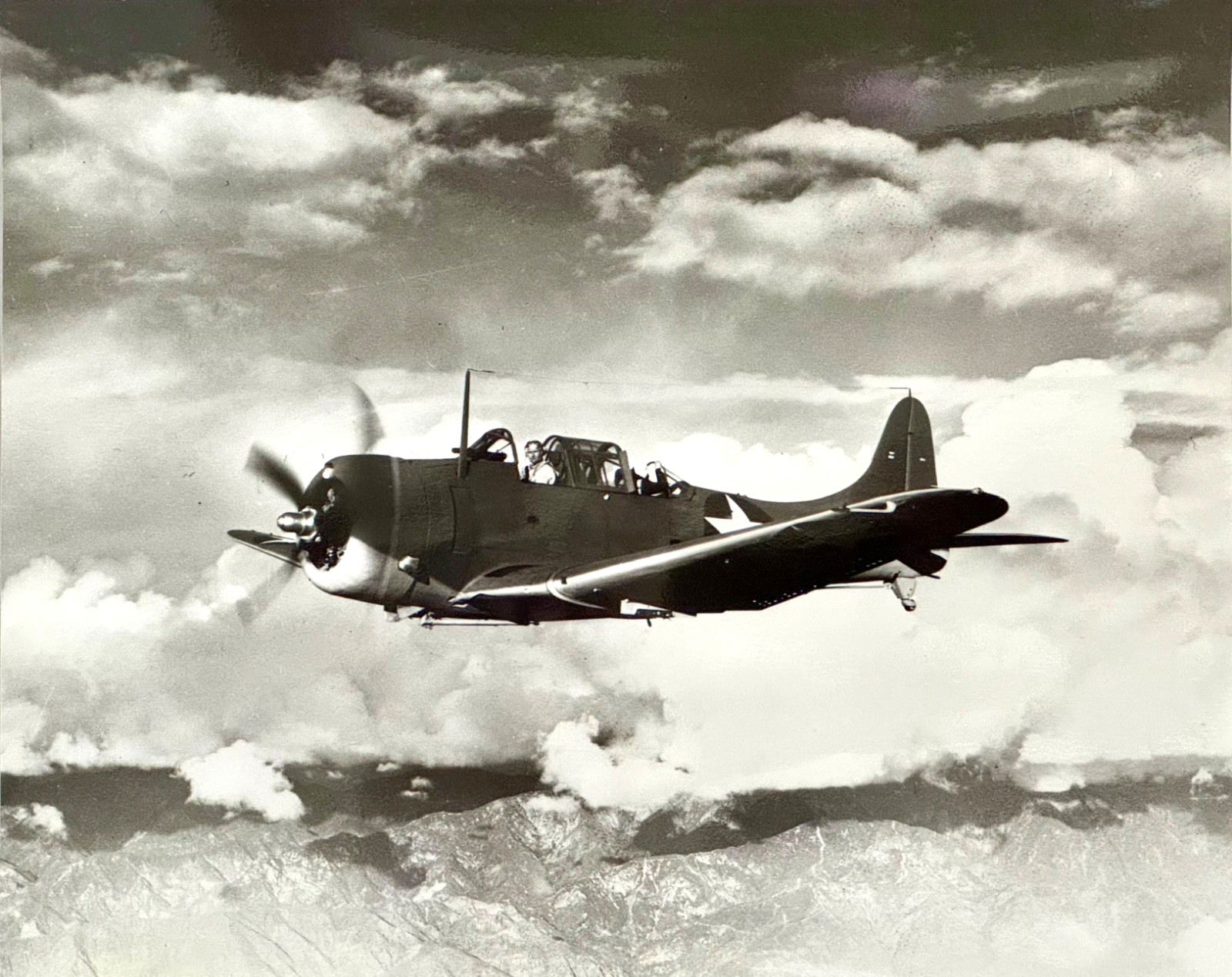 WWII Douglas SBD-3 Dauntless Dive Bomber Photo Negative Lot Archive Harry Gann