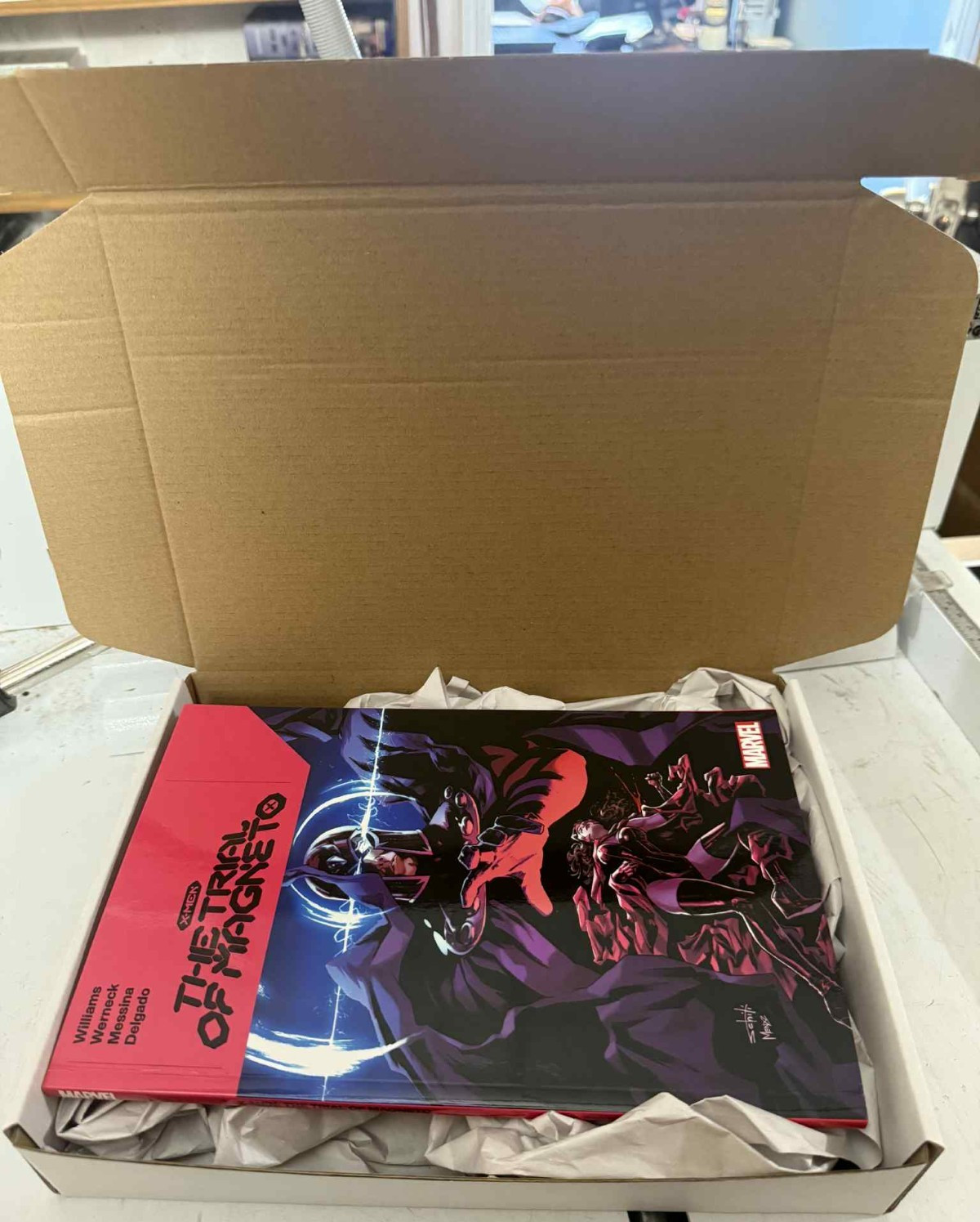 Sent in BOX  