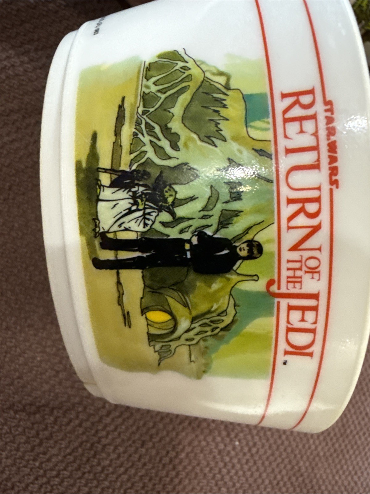 RARE Vintage 1983 Return of the Jedi STAR WARS Deka Cereal Bowl VGC