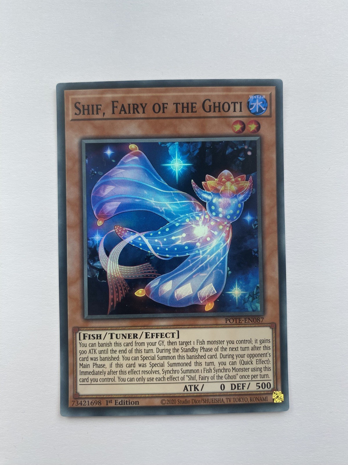 Yugioh POTE-EN087 - Shif, Fairy of the Ghoti - Super Rare Yugioh POTE-EN087 - Shif, Fairy of the Ghoti - Super Rare