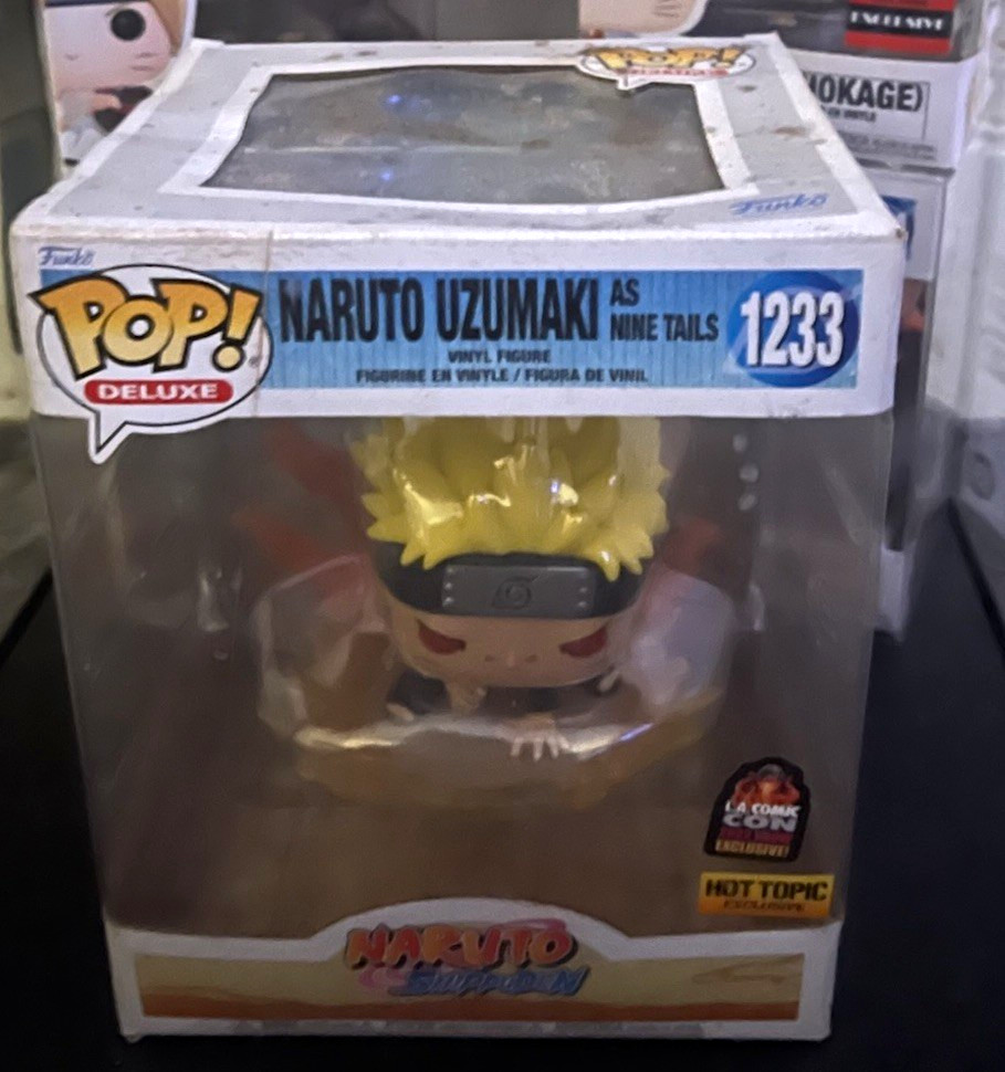 Funko Pop Deluxe Naruto Shippuden Naruto Uzumaki #1233 Hot Topic Exclusive