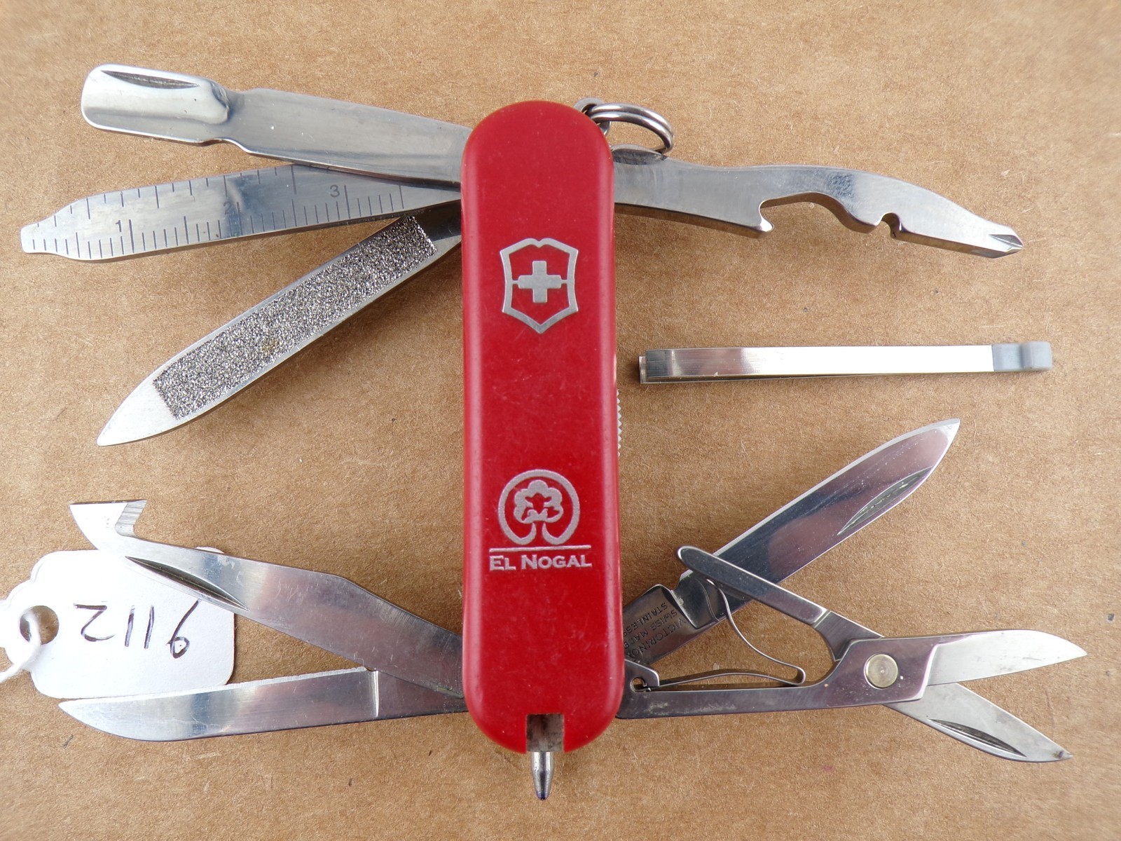 Victorinox MiniChamp Swiss Army Pocket Knife - Classic Red 58mm Logo - Very Good Victorinox MiniChamp Swiss Army Pocket Knife - Classic Red 58mm Logo - Very Good