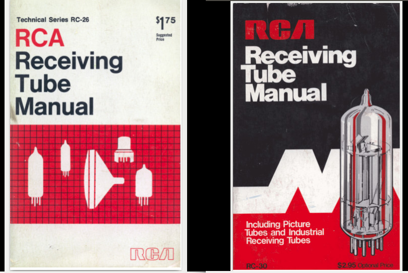 RCA RECEIVING TUBE MANUAL RC-30 1975 & RC-26 1968* PDF* +32 BONUS FILES ON CD RCA RECEIVING TUBE MANUAL RC-30 1975 & RC-26 1968* PDF* +32 BONUS FILES ON CD