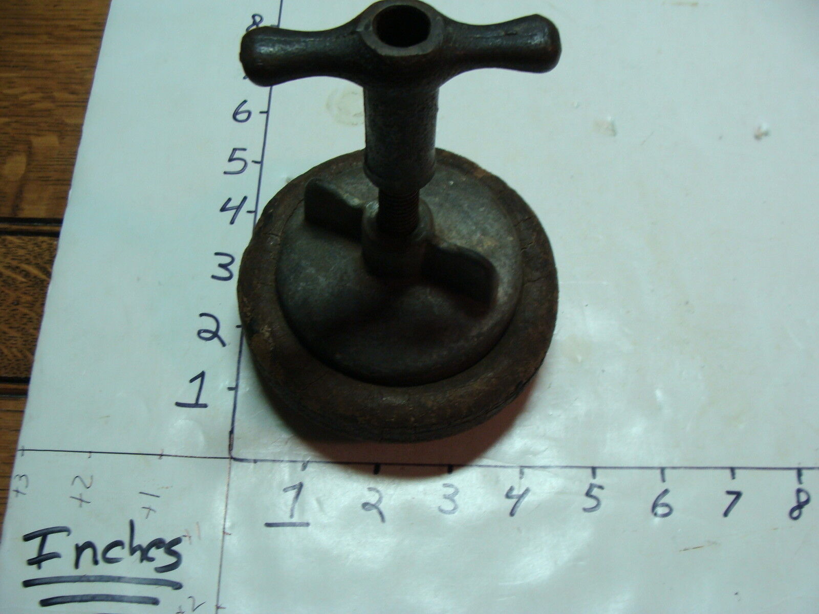 vintage 1899 Jones Patented DRAIN STOPPER, English