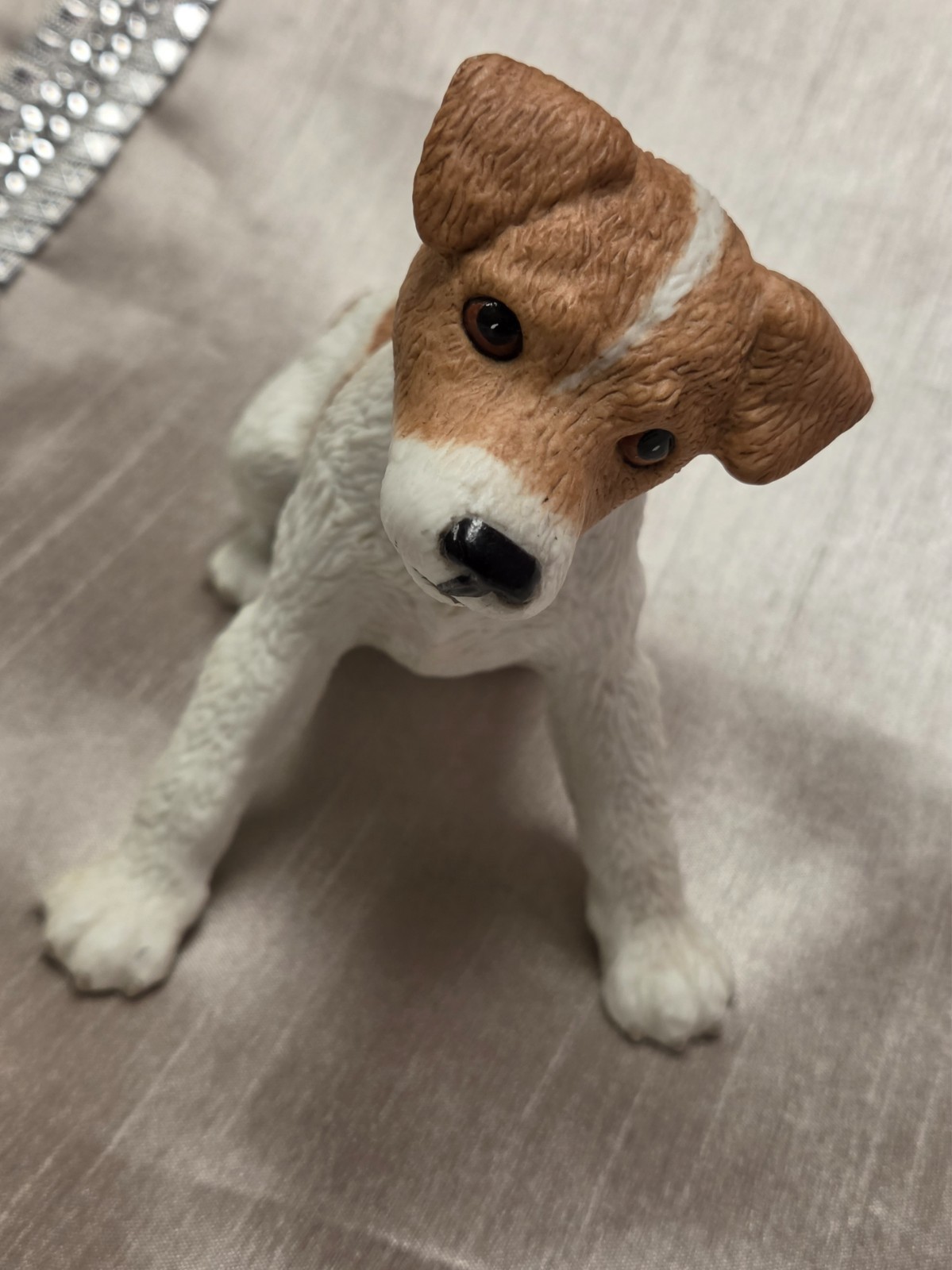 Vintage Lenox 2002 Jack Russell Terrier Dog Puppy Figurine Collectible Porcelain Vintage Lenox 2002 Jack Russell Terrier Dog Puppy Figurine Collectible Porcelain