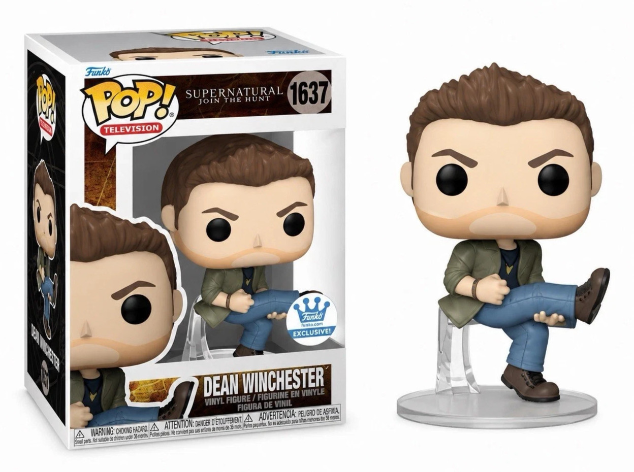 Funko Pop Dean Winchester Eye of The Tiger #1637 Supernatural Vinyl + PROTECTOR