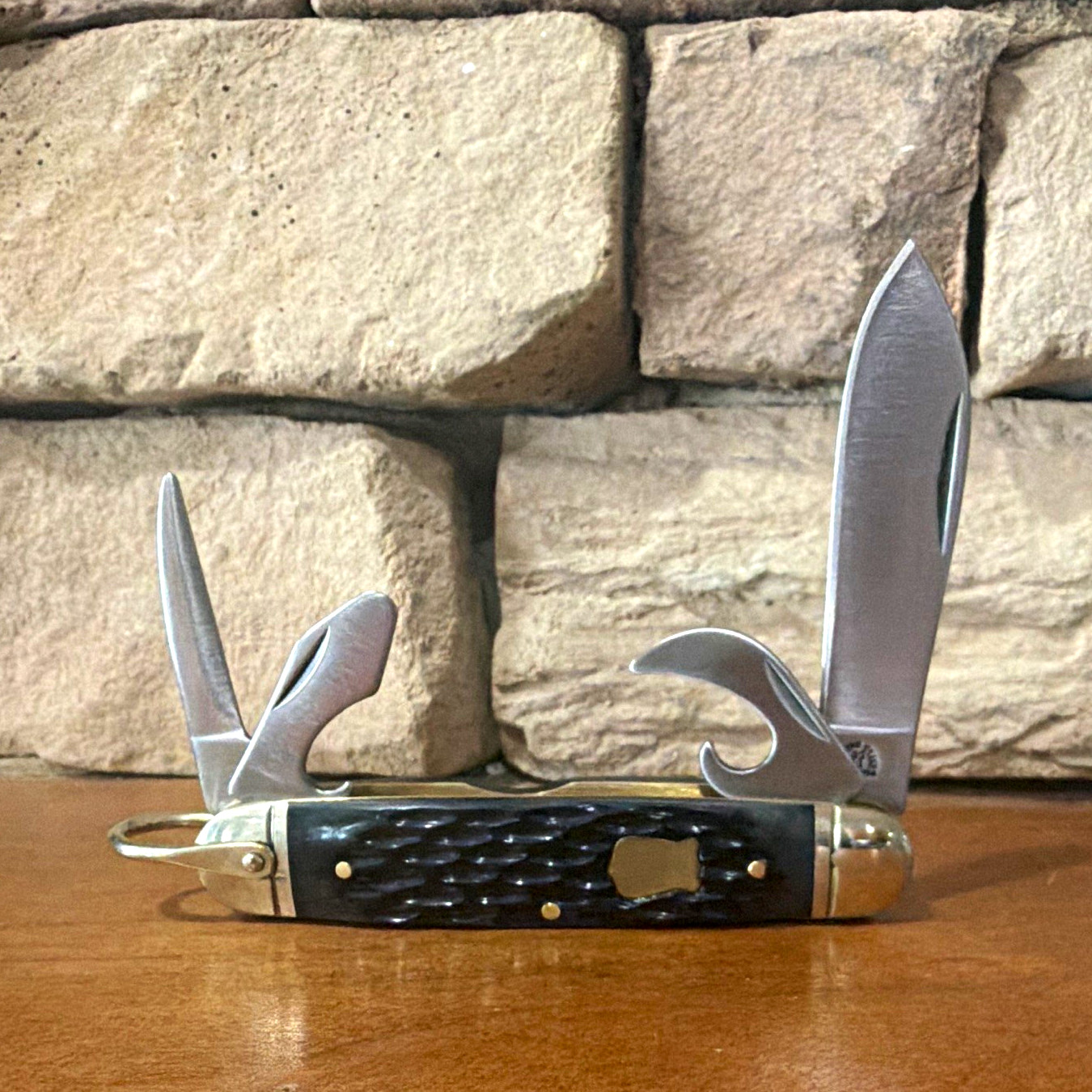 Kissing Crane Camp Knife - Scout Knife - Pocketknife, 1984