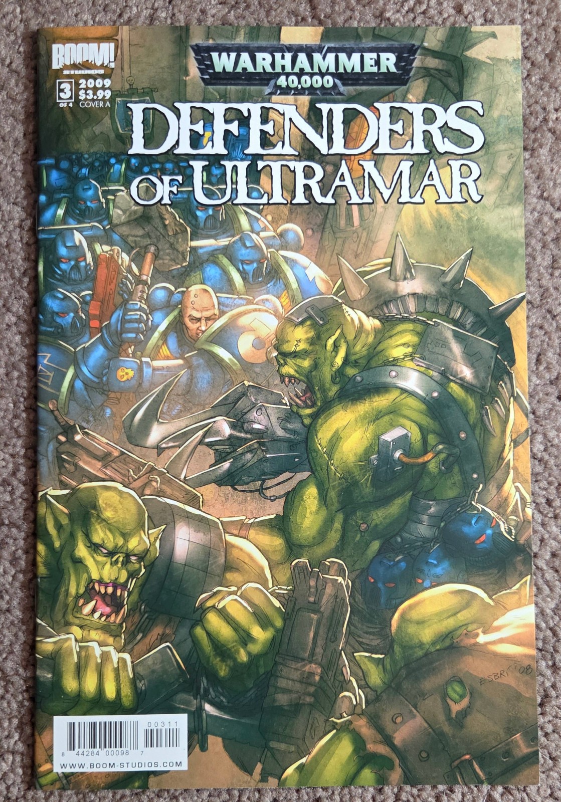 Warhammer 40,000 Defenders of Ultramar #3A Boom Studios 2009 - NM-