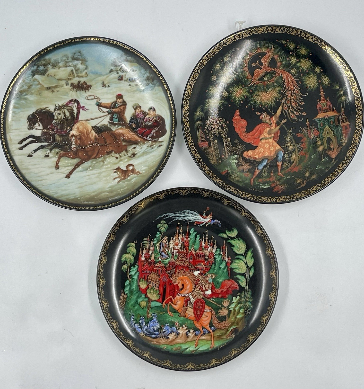 Vintage 1988-90 Bradford Exchange “Russian Legends” Collector Plates Vintage 1988-90 Bradford Exchange “Russian Legends” Collector Plates