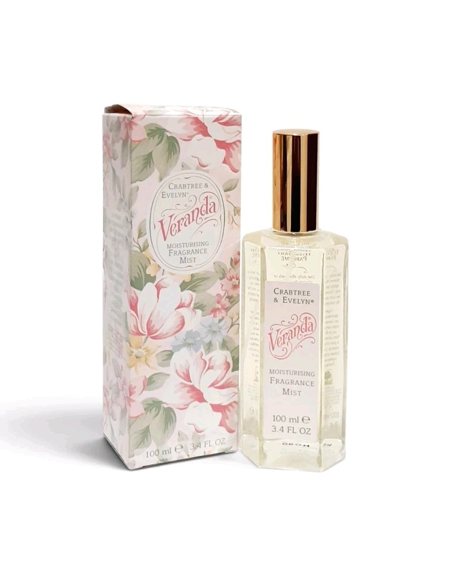 Vintage Crabtree & Evelyn Veranda Moisturising Fragrance Mist 3.4 oz Rare