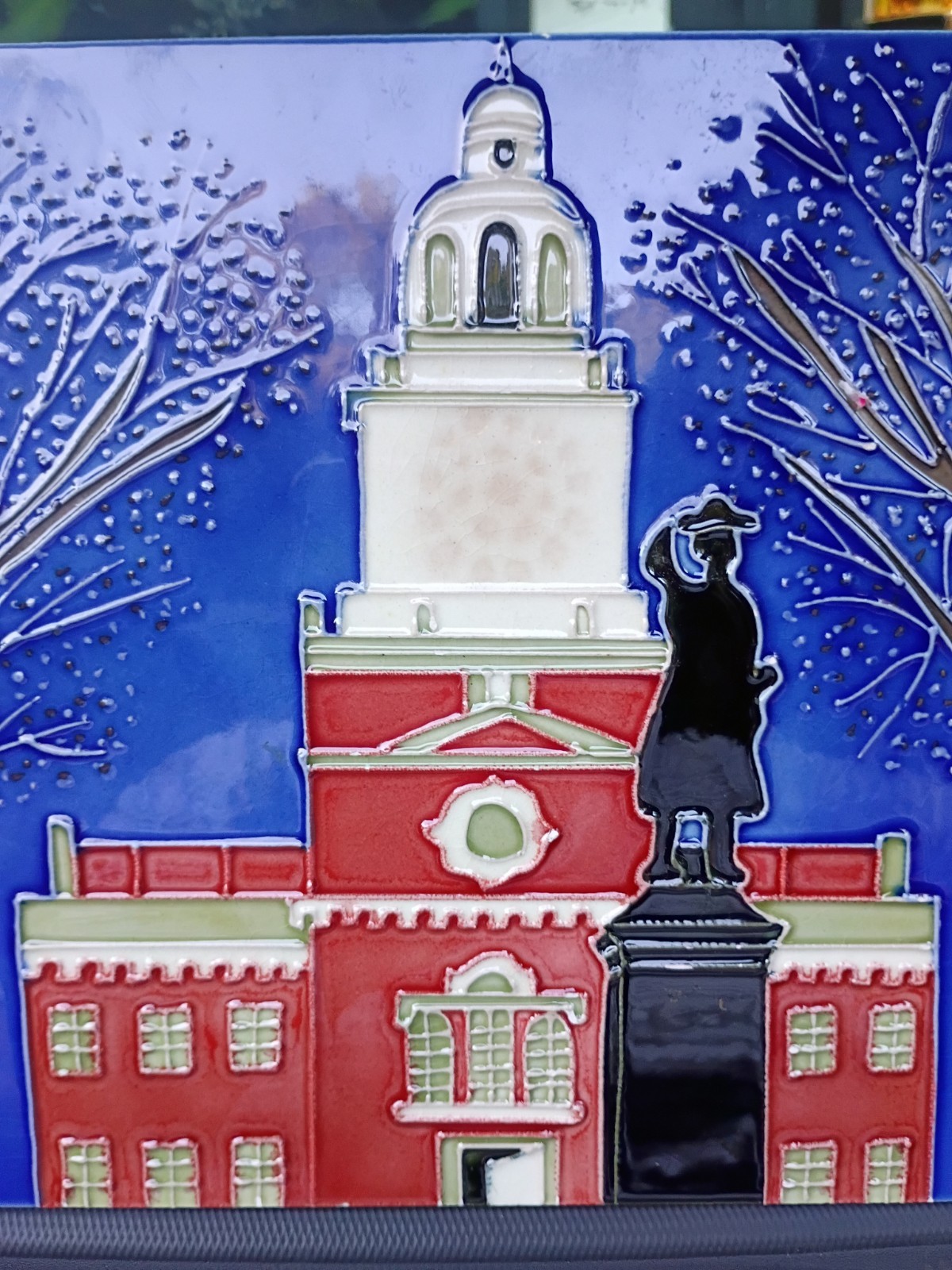 Independent Hall Of Philadelphia Wall Tile