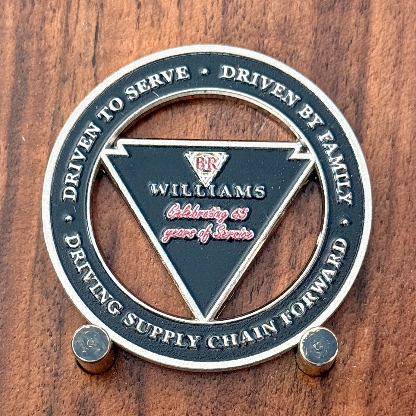 BR Williams Supply Chain Safety Excellence Challenge Coin  W#26