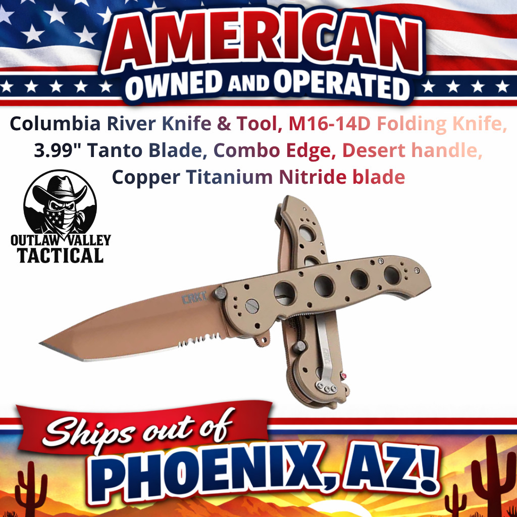CRKT M16-14D Folding Knife, 3.99