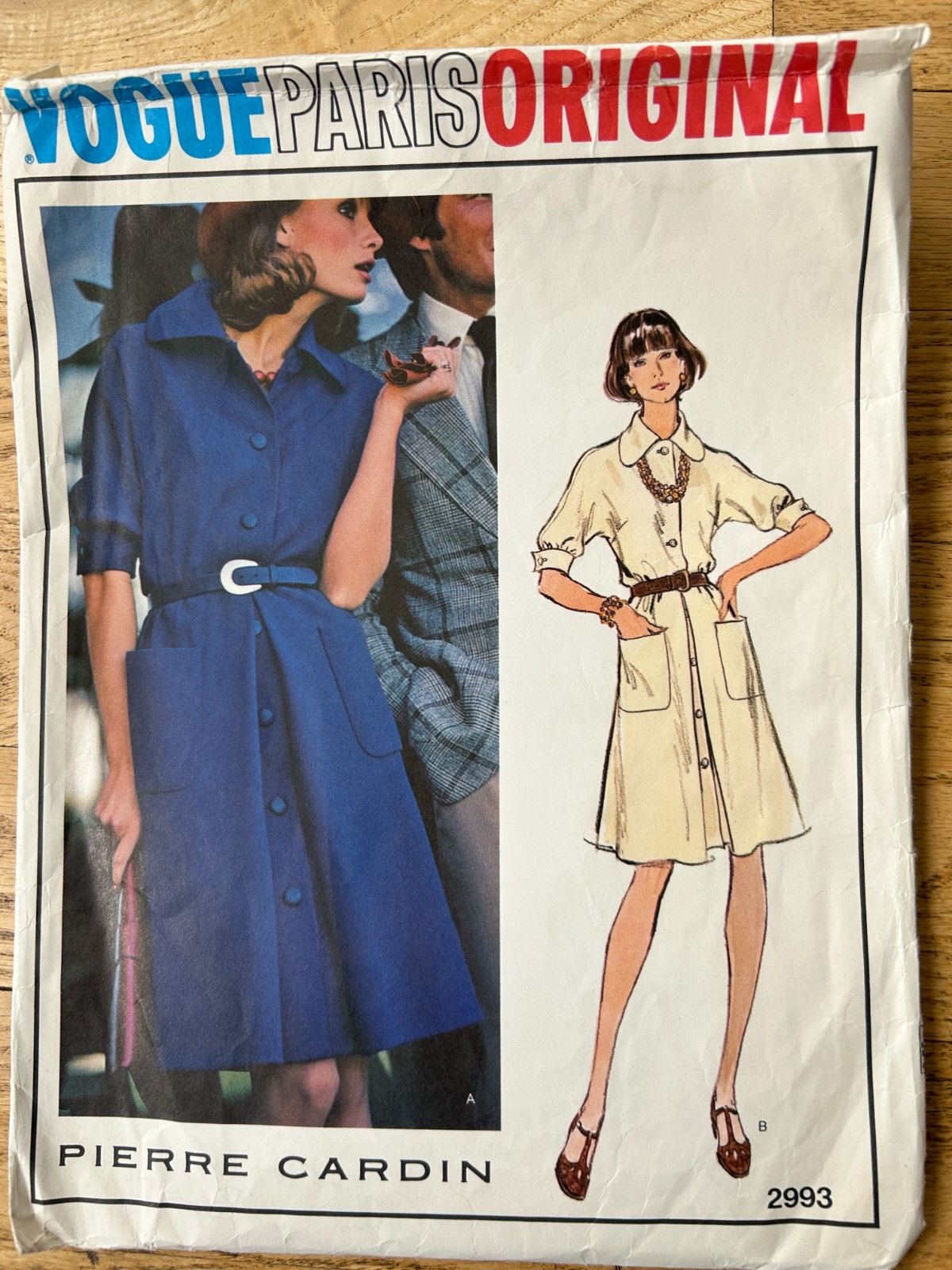  Vtg Pierre Cardin 2993 Pattern size 16