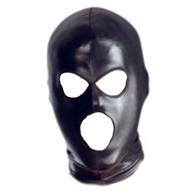 NEW mask Cosplay Head Cover Costume Party Faux Leather NEW mask Cosplay Head Cover Costume Party Faux Leather