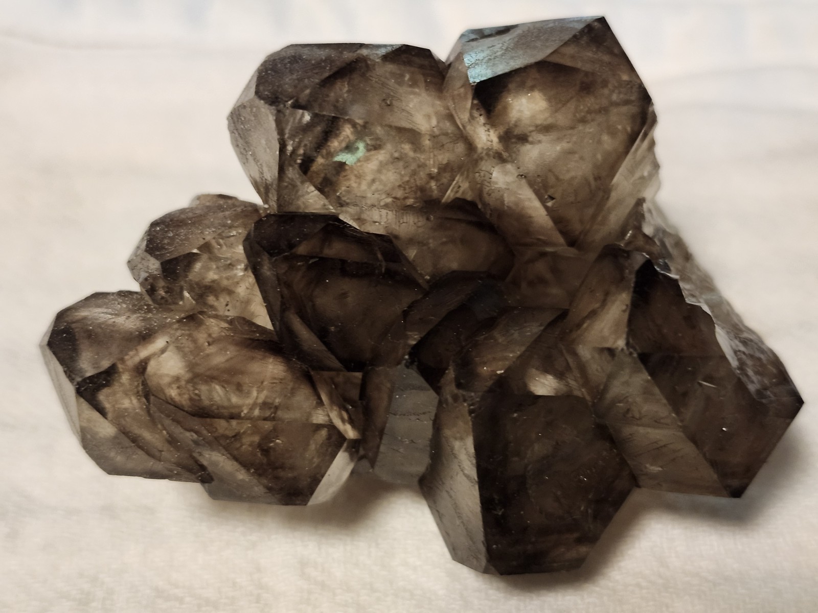 Large Smoky Quartz On Matrix Large Smoky Quartz On Matrix
