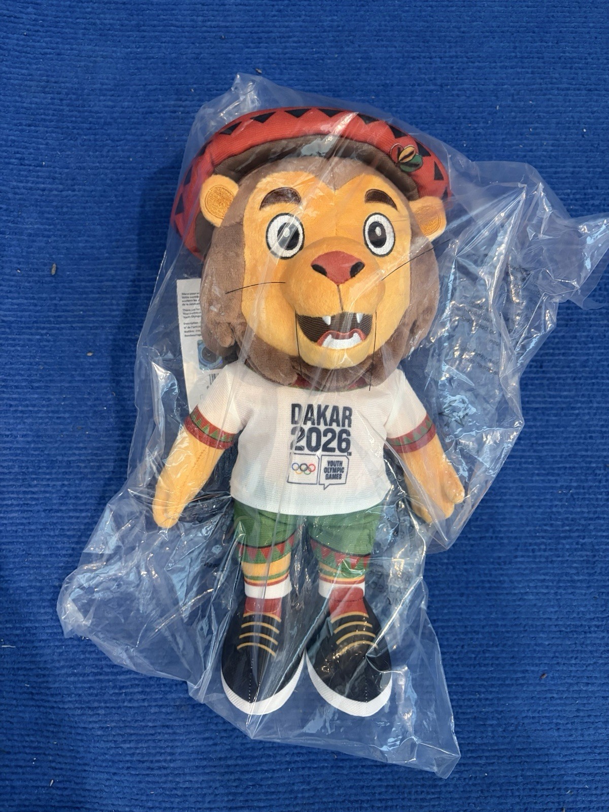 Dakar 2026 Youth Olympic Games Official Plush Mascot LE Dakar 2026 Youth Olympic Games Official Plush Mascot LE