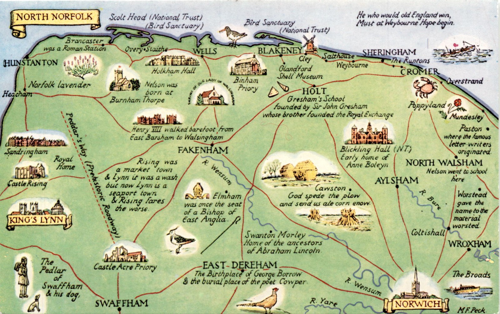NORTH NORFOLK, Scolt Head, Brancaster, Overy Stait Postcard NORTH NORFOLK, Scolt Head, Brancaster, Overy Stait Postcard