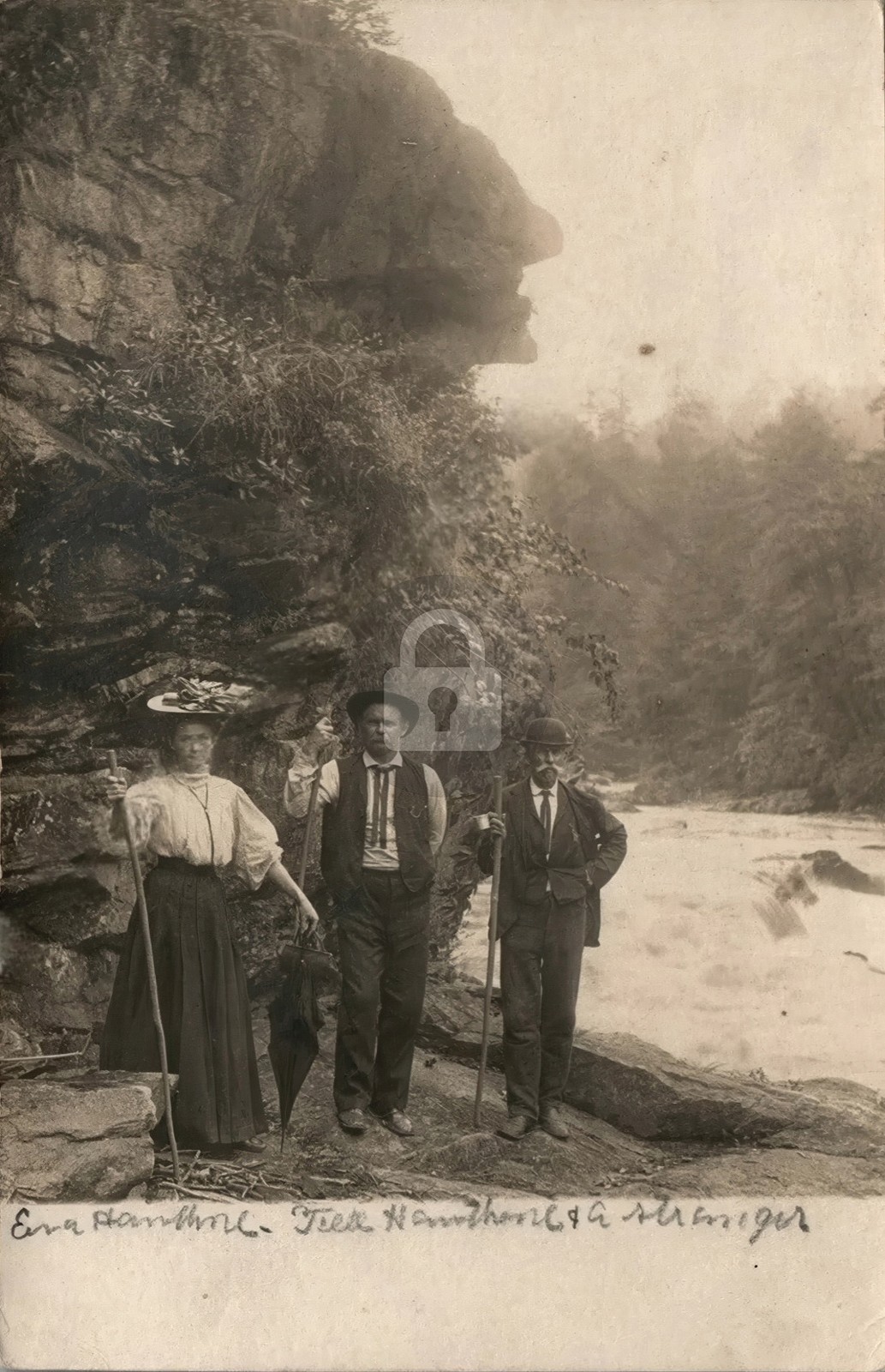 Profile Rock Gorge TALLULAH FALLS GA Georgia RPPC Photo Postcard COPY Profile Rock Gorge TALLULAH FALLS GA Georgia RPPC Photo Postcard COPY