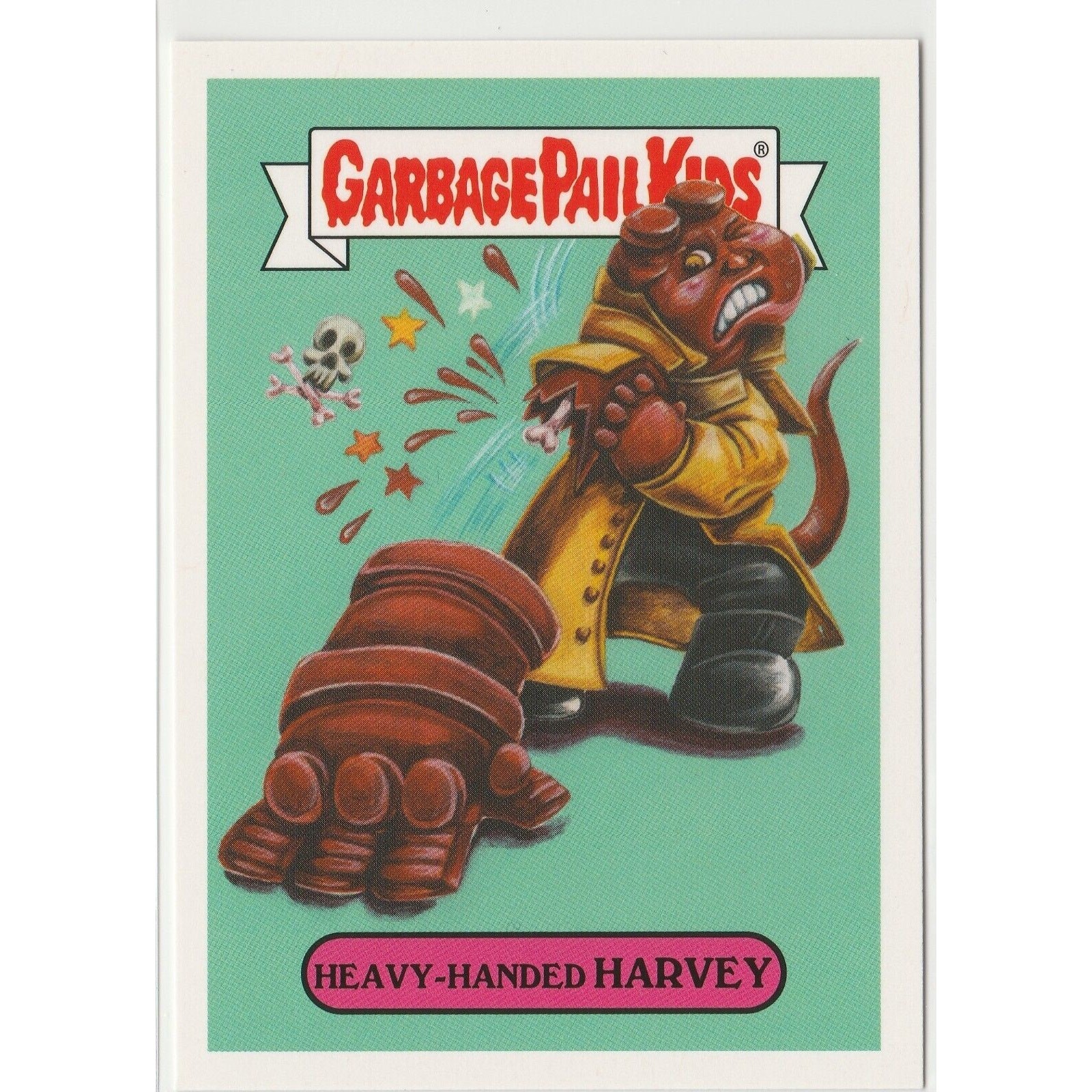 Heavy-Handed Harvey #2a Garbage Pail Kids GPK