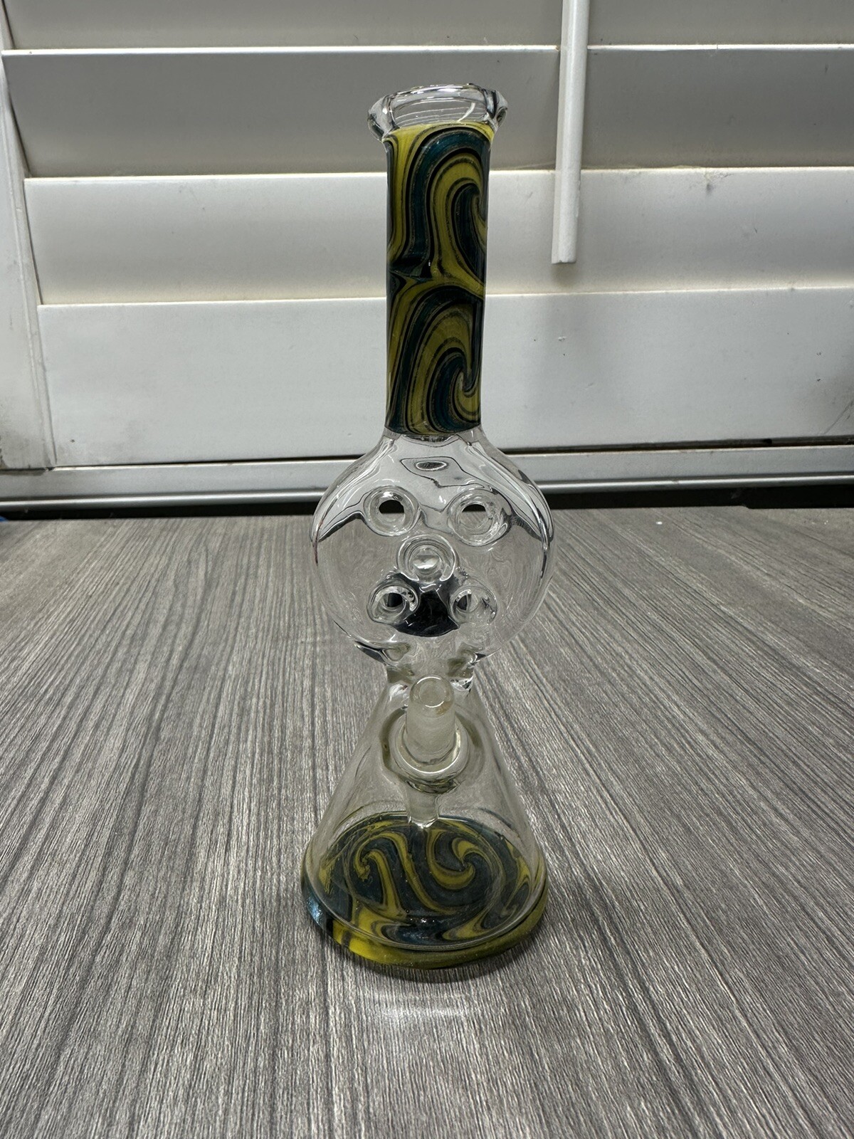Augy Glass Mini Swiss Perc Water Pipe Tobacco Rig Not Jerome Baker