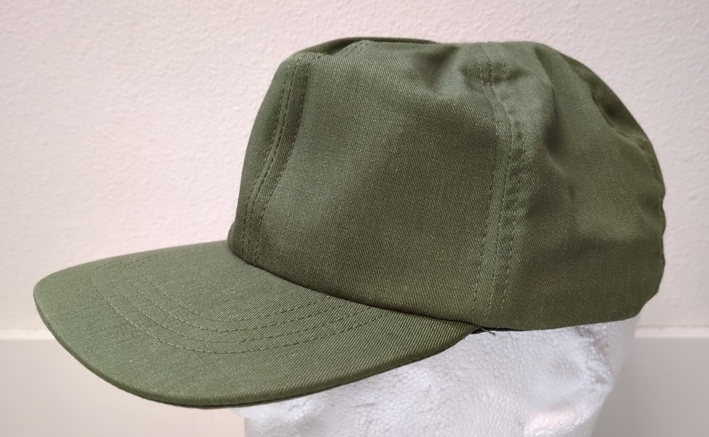 Vintage 1986 NOS US Military Cap Hot Weather OG 507 Baseball Hat 7-3/8 Large