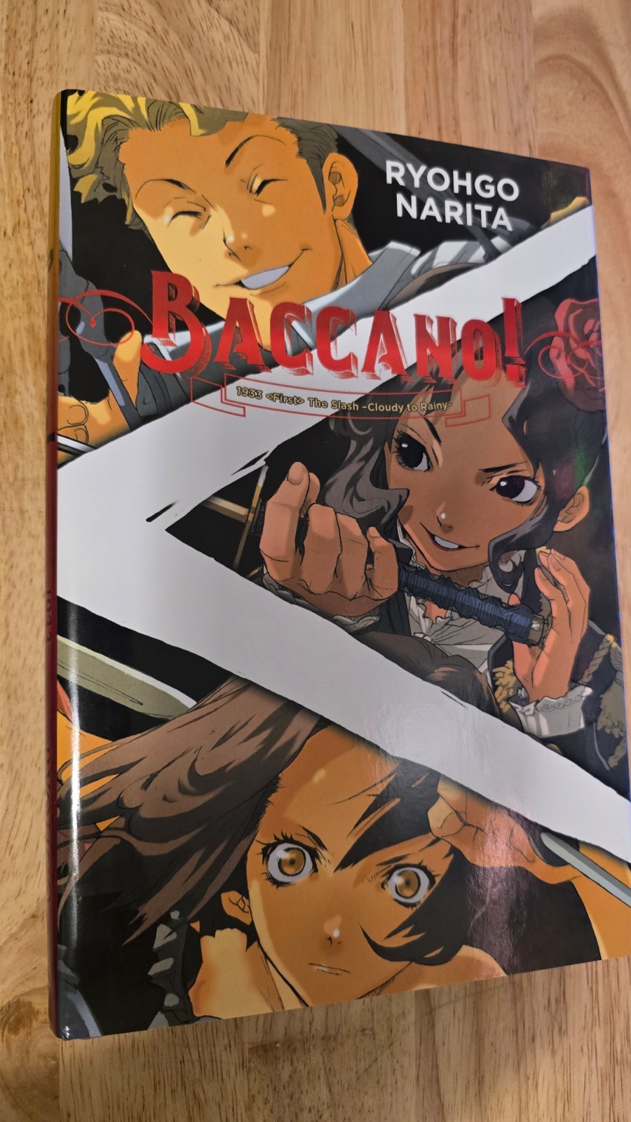 Baccano Volume 6 Six English Light Novel 1933 First the Slash Cloudy to Rainy