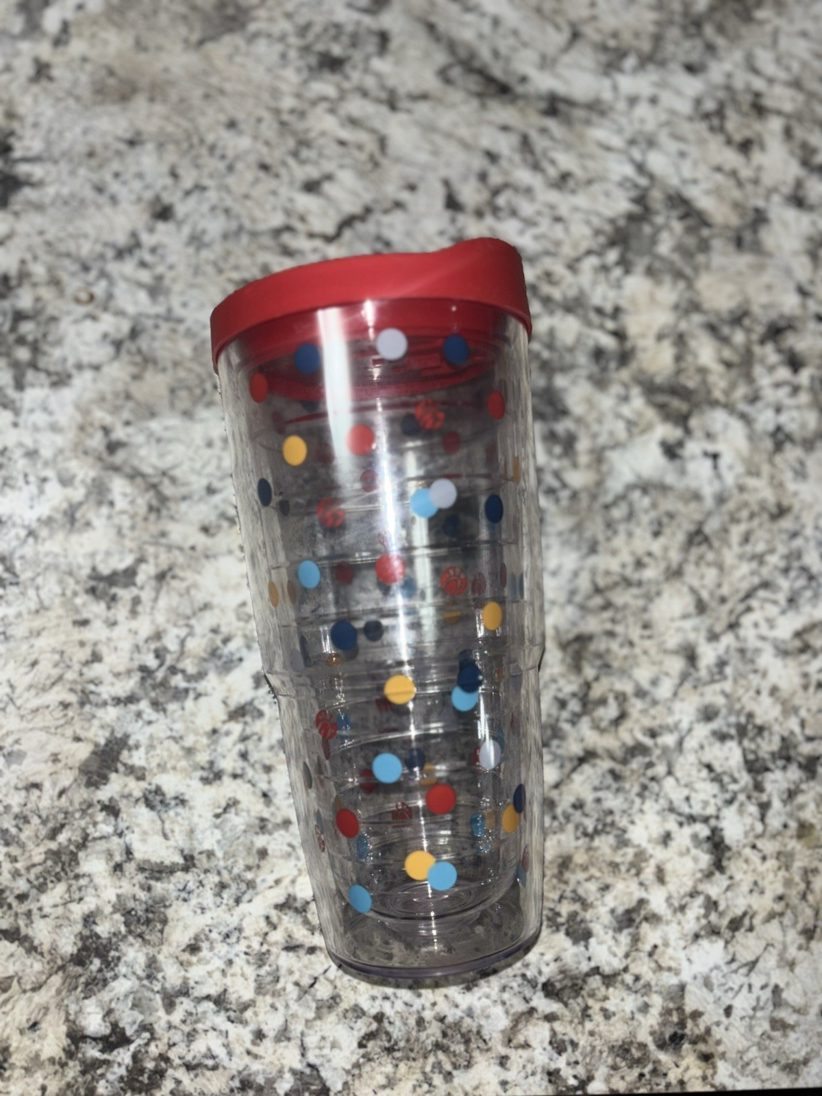 Chick-Fil-A Logo Tervis Cup 24 oz With Lid Double Walled Made in USA
