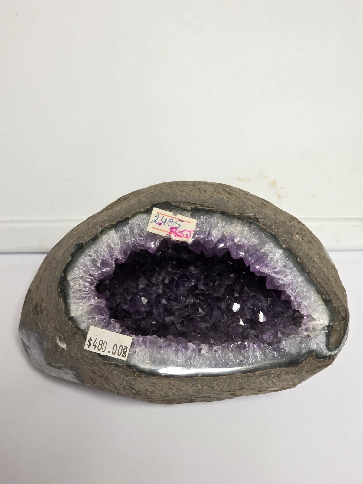 5LB 9 Oz Natural BRAZILIAN Geode Quartz Crystal Specimen 🟣 SALE 5LB 9 Oz Natural BRAZILIAN Geode Quartz Crystal Specimen 🟣 SALE