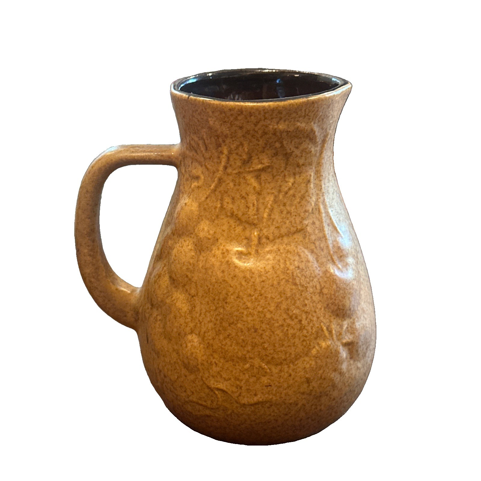1970’s Mid Century Scheurich Keramic Fruit Pitcher West Germany 5 3/4\