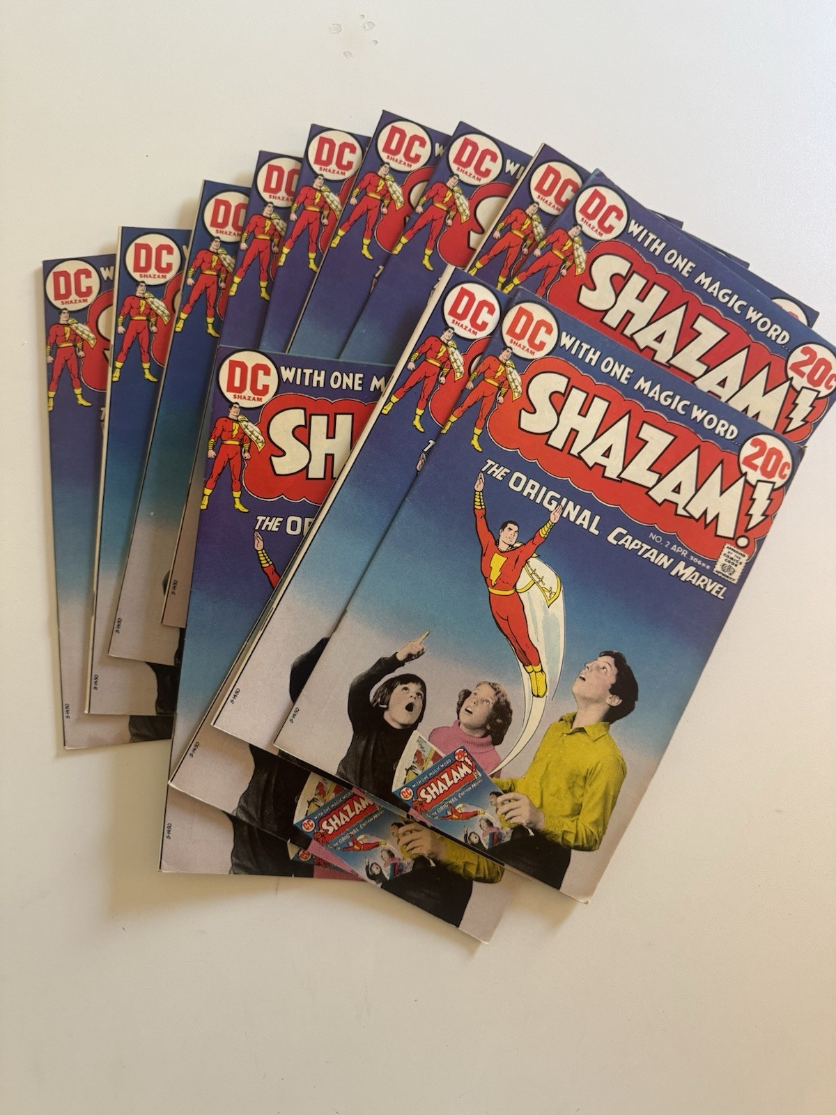 Shazam #2 Mr. Tawny Mr. Mind DC Comics - Lot of 13