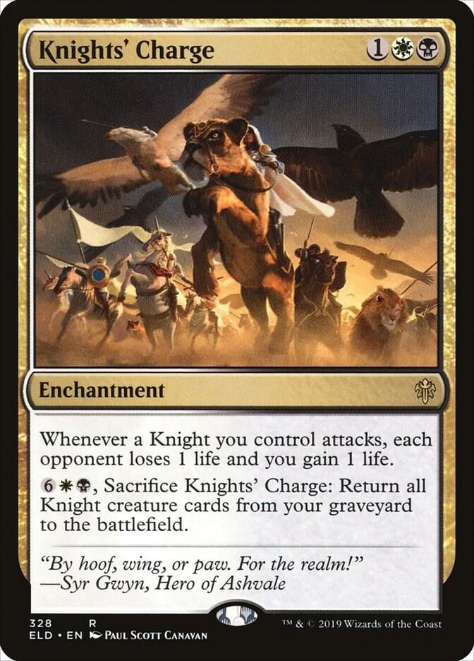 Knights' Charge Throne of Eldraine NM/M