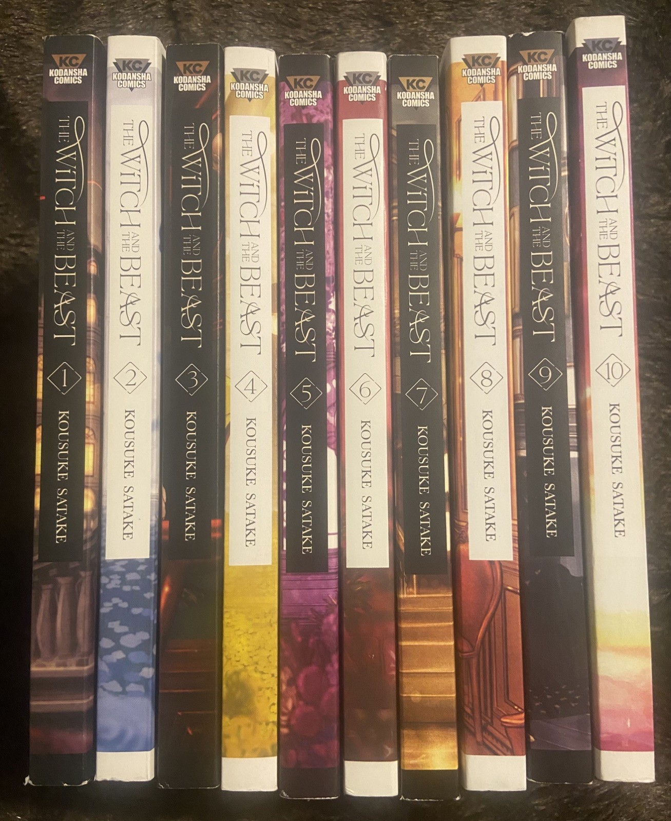 BRAND NEW Kodansha The Witch and the Beast Vol 1-10 English Manga Set