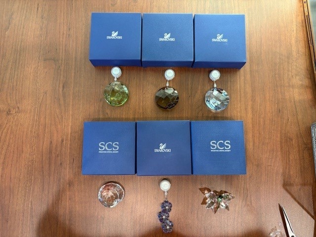 Swarovski SCS Annual Renewal Gifts  Lot of 6 w/Original Boxes–Retired Exclusives