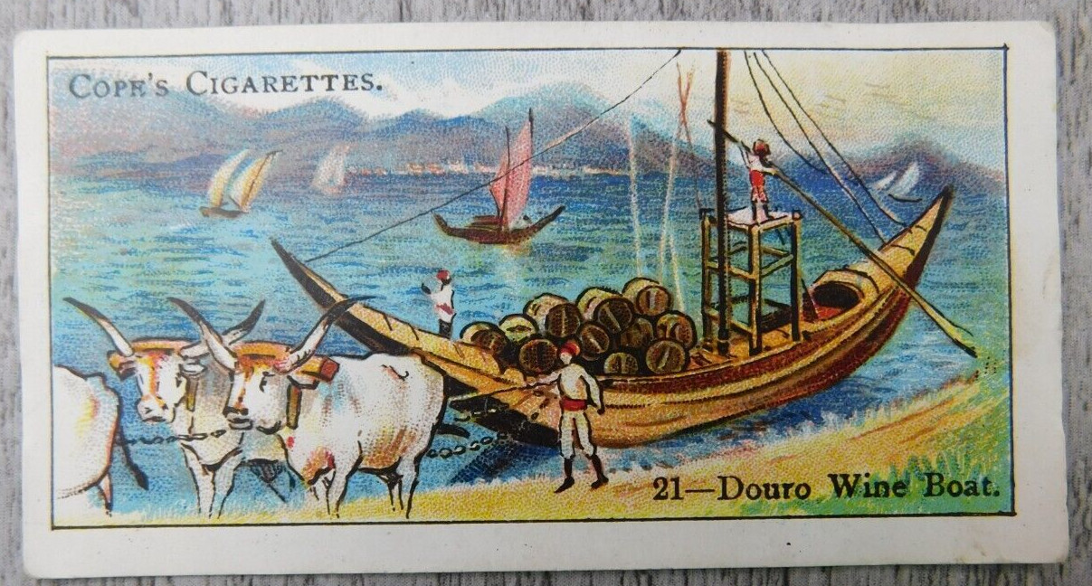 Boats of The World No. 21 Douro Wine Boat VTG Imperial Tobacco Co Trading Card Boats of The World No. 21 Douro Wine Boat VTG Imperial Tobacco Co Trading Card