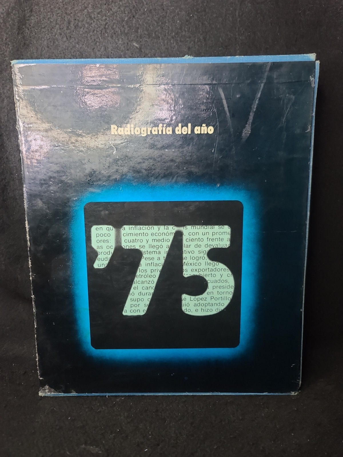 Radiografia del Año '75 Vintage 1975 Mexico Spanish History Hardcover Illustrate Radiografia del Año '75 Vintage 1975 Mexico Spanish History Hardcover Illustrate