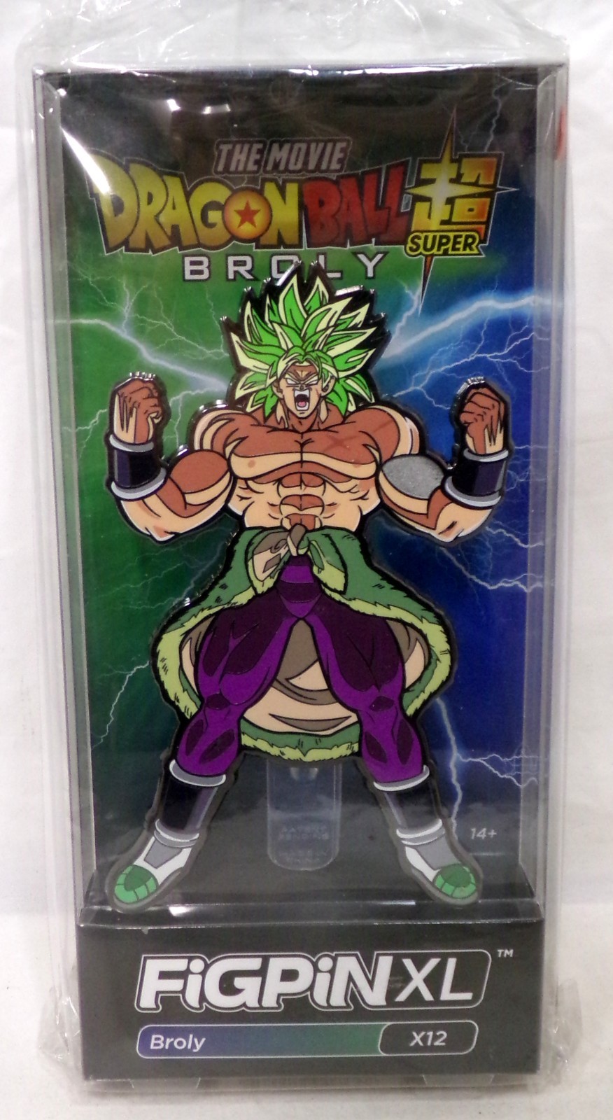 2018 CMD Collectibles FigPin Dragon Ball Super X12 Broly New Sealed
