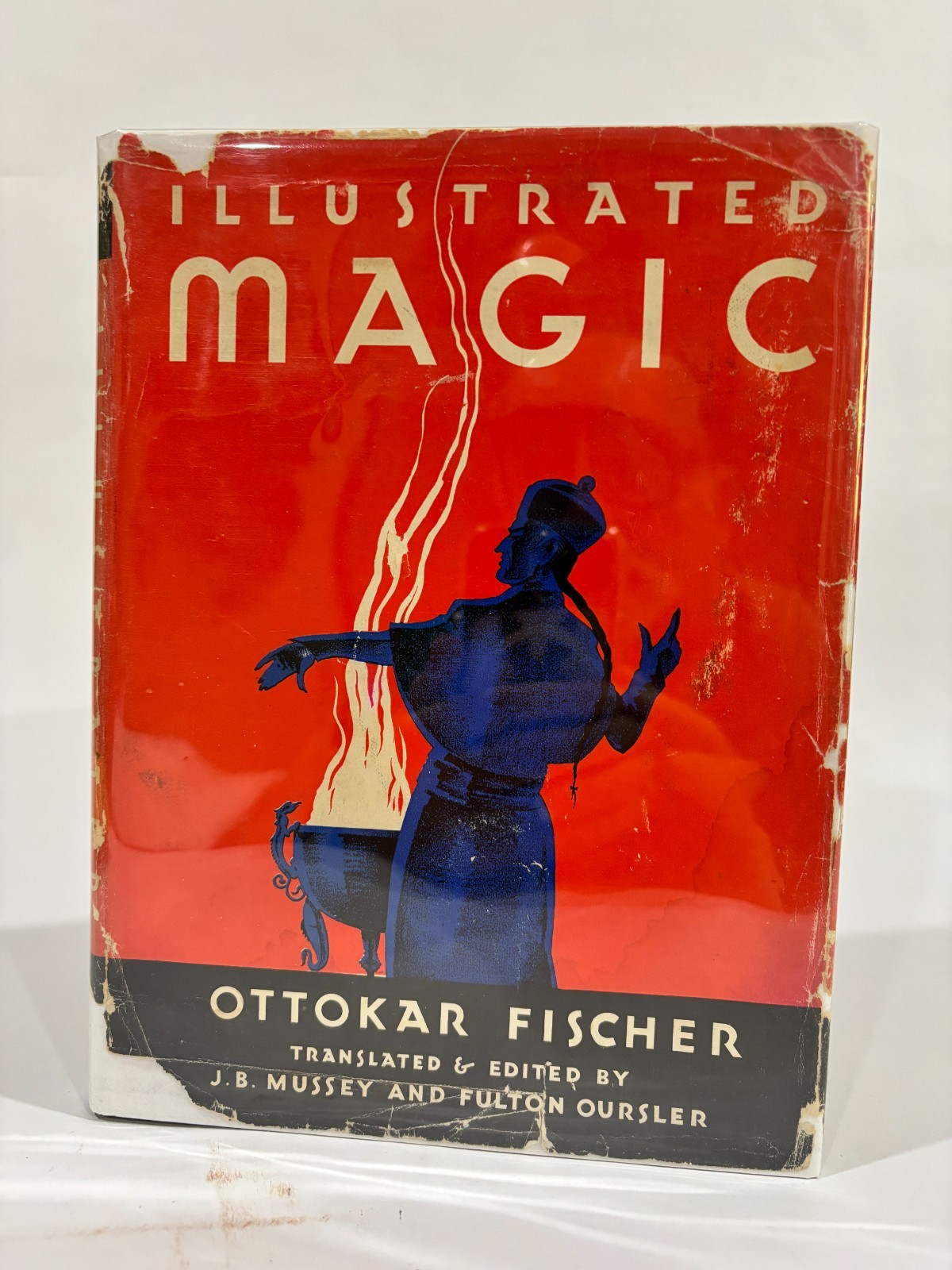 Vintage 1944 Illustrated Magic by Ottokar Fischer - Hardcover with Dust Jacket