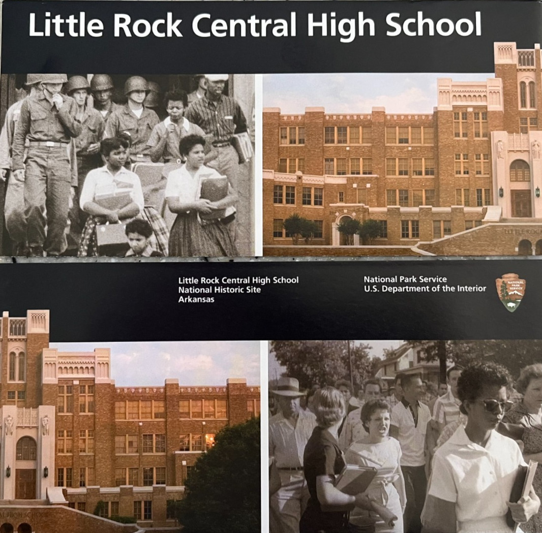 LITTLE ROCK CENTRAL HIGH SCHOOL  NATIONAL PARK SERVICE UNIGRID BROCHURE GPO 2024