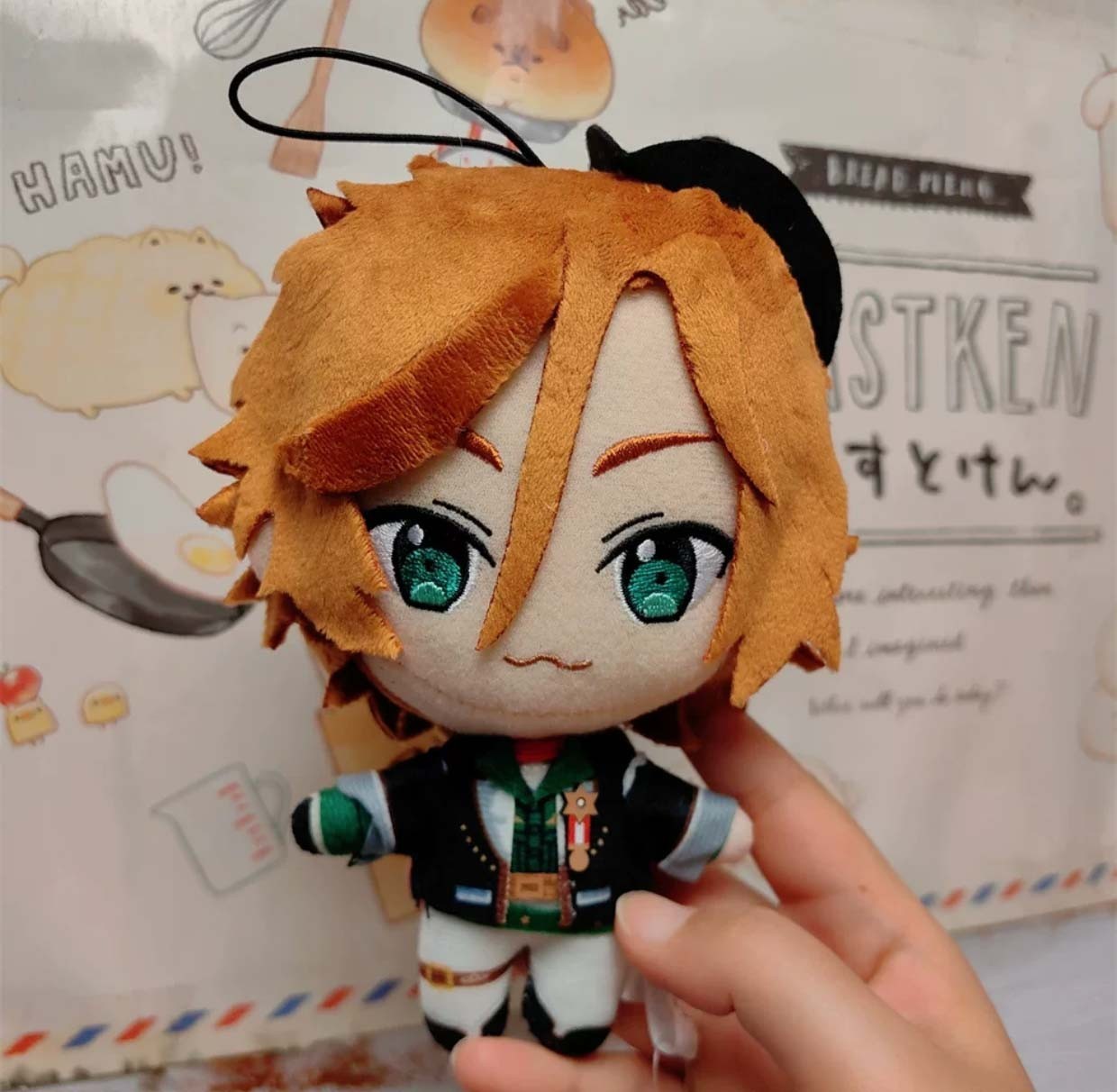 Ensemble Stars Madara Mikejima Mascot Plush Doll Mam New Costume 16cm