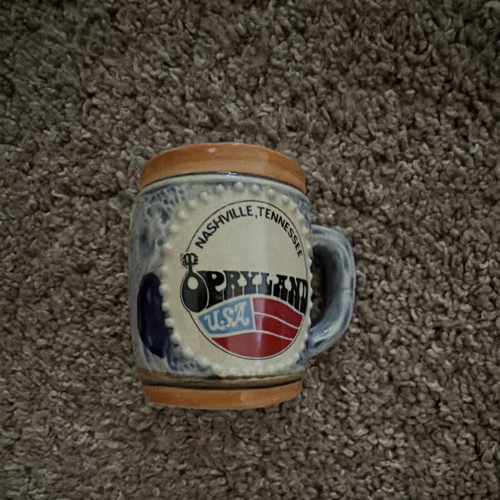 Vintage Souvenir Mini Ceramic Beer Stein