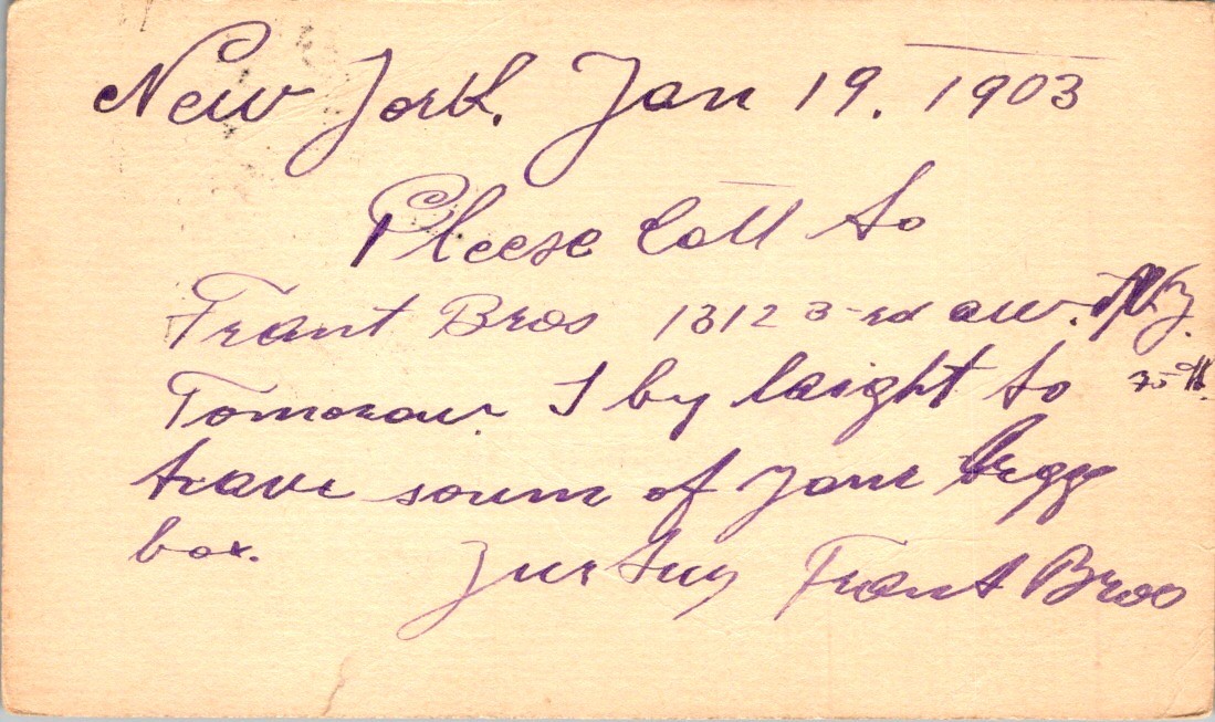 US Postal Card 1903 McKinley Assassination Commemorative NY Madison NJ US Postal Card 1903 McKinley Assassination Commemorative NY Madison NJ