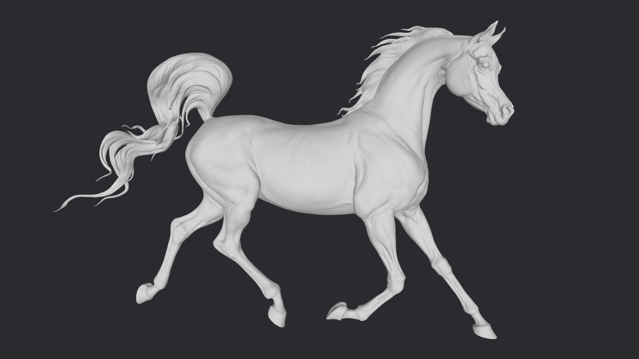Breyer size traditional 1/9 artist resin prancing Arabian model horse