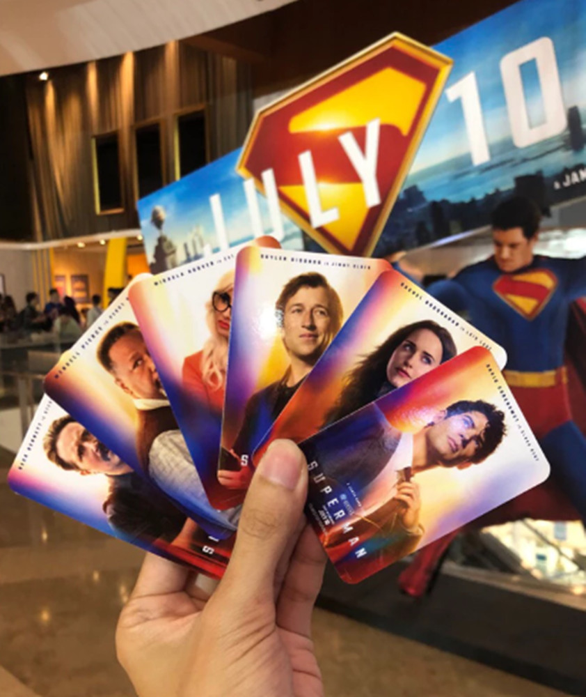 Photocard Superman Movie 2025 IMAX Character Promo Set 5.5 x 8.5 cm