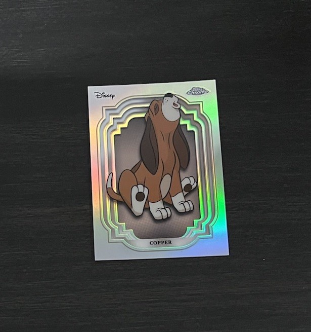 Copper 2024 Topps Chrome Fox and the Hound Disney Silver Refractor #41 Read*