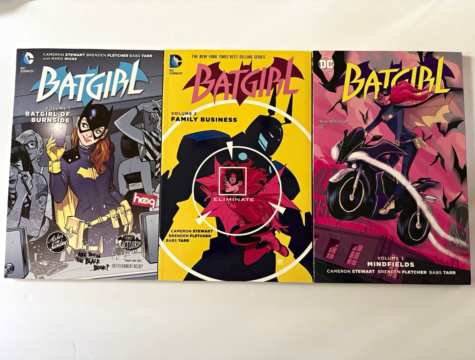 DC Comics Batgirl Of Burnside Lot Volumes 1 2 3 Stewart Fletcher