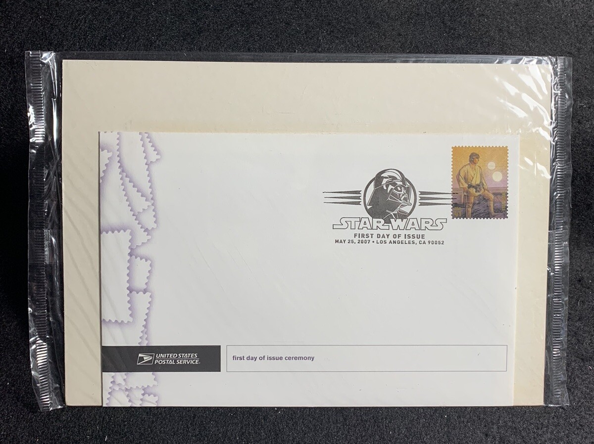 US Scott Catalog #4143e Luke Skywalker/Star Wars. First Day Of Issue Ceremony.