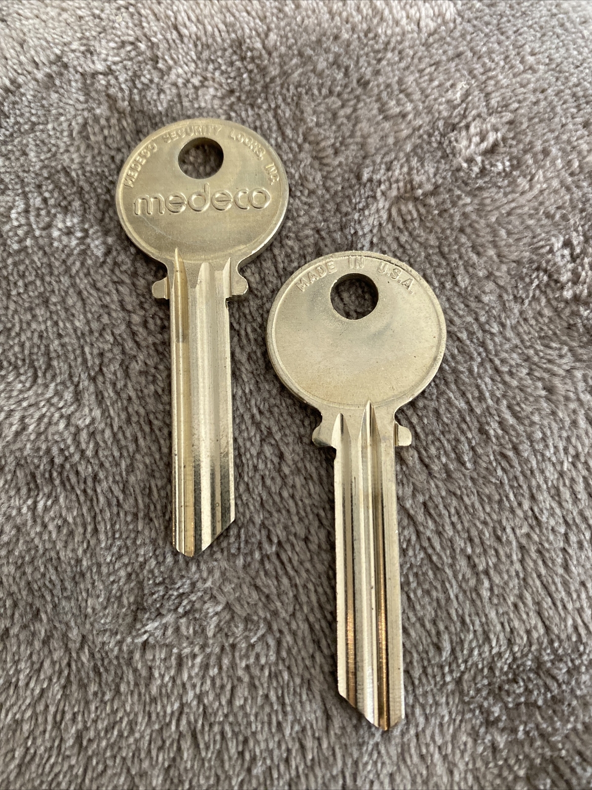 Medeco Level 1 Key Blank 6 pin Original 1 Qty.
