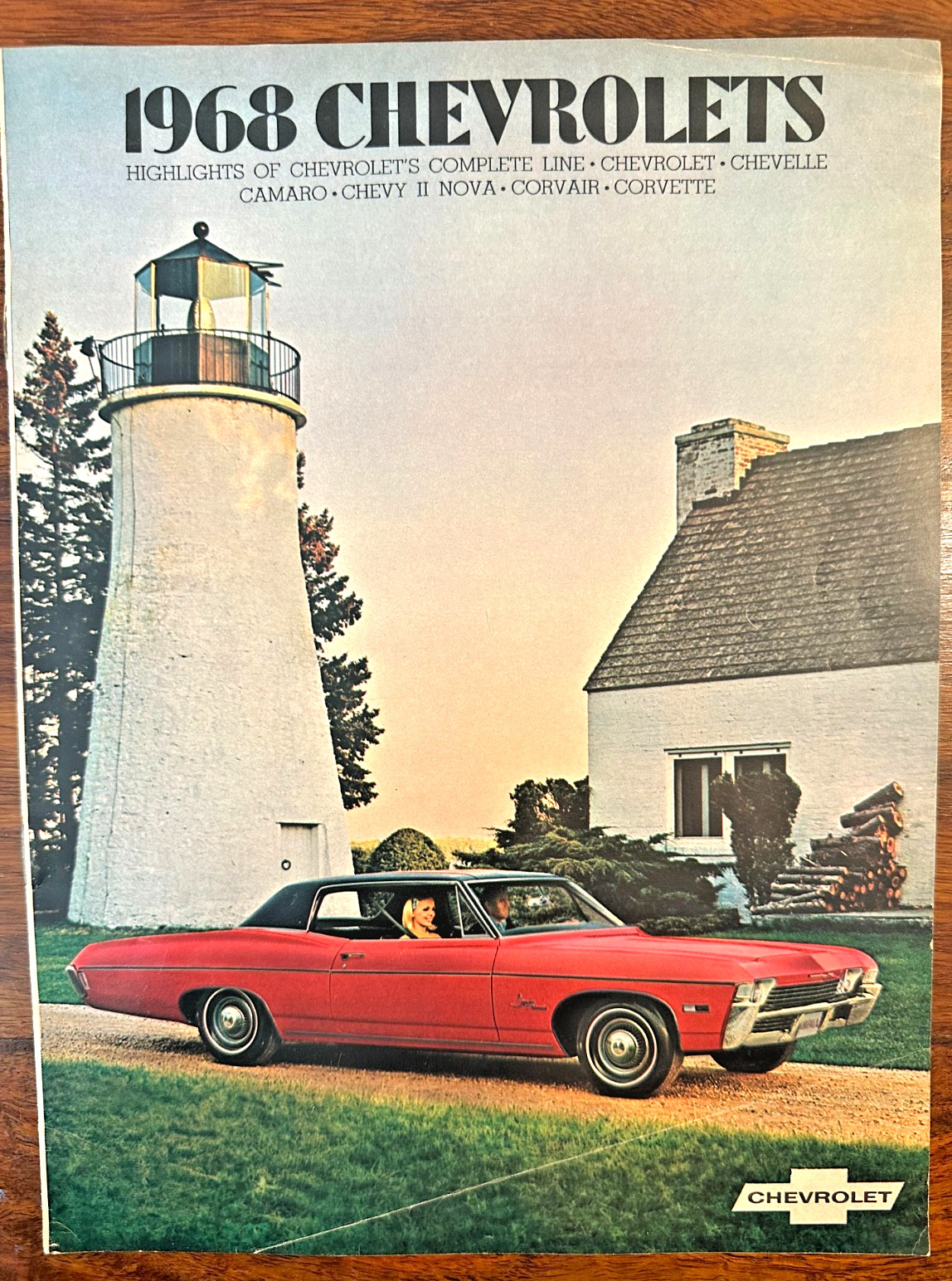 1968 Chevrolet Car Dealer Sales Brochure Chevelle Camaro Corvette Corvair NOVA